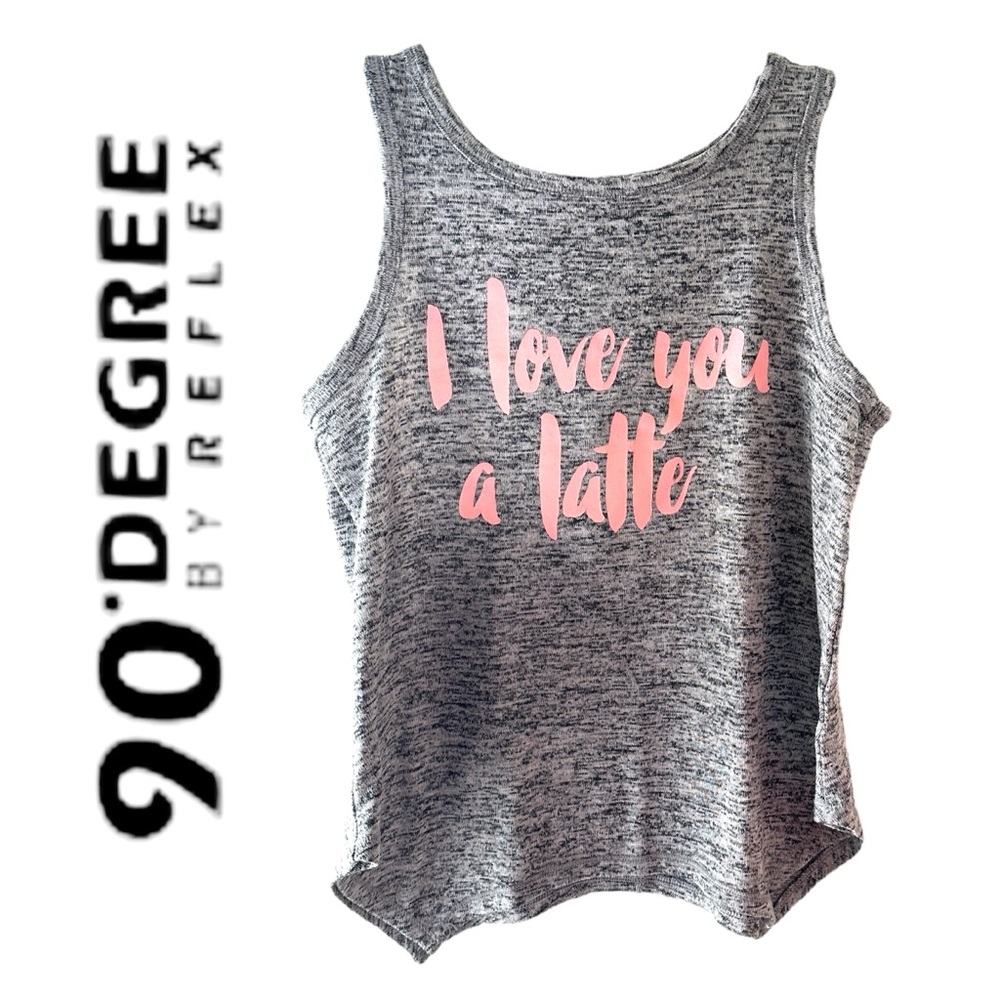 90 Degree Girls asymmetrical Tank Top M 10